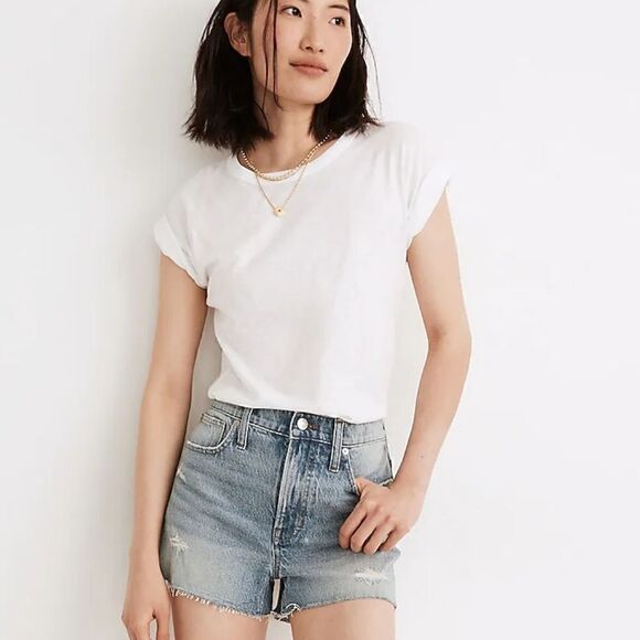 New Madewell The Perfect Jean Short Size 32 NWT - Picture 1 of 8